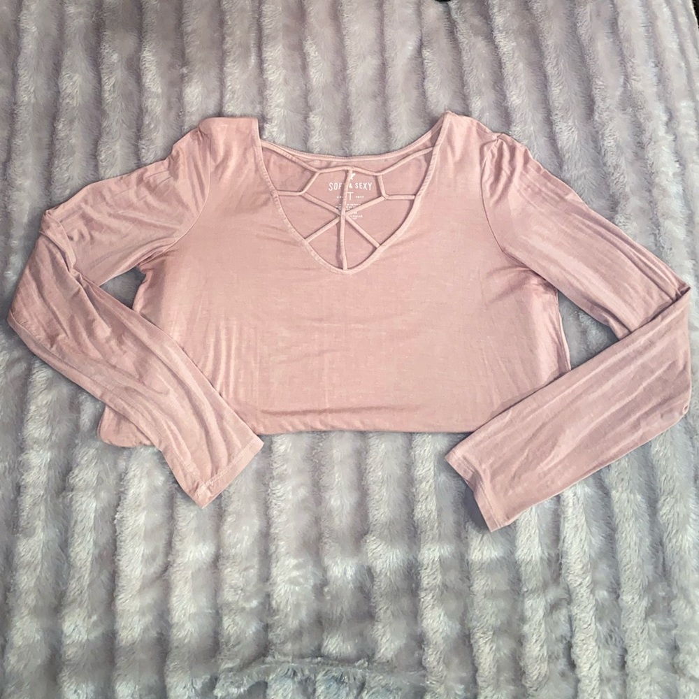 3/$21 American Eagle Soft Long Sleeve Shirt